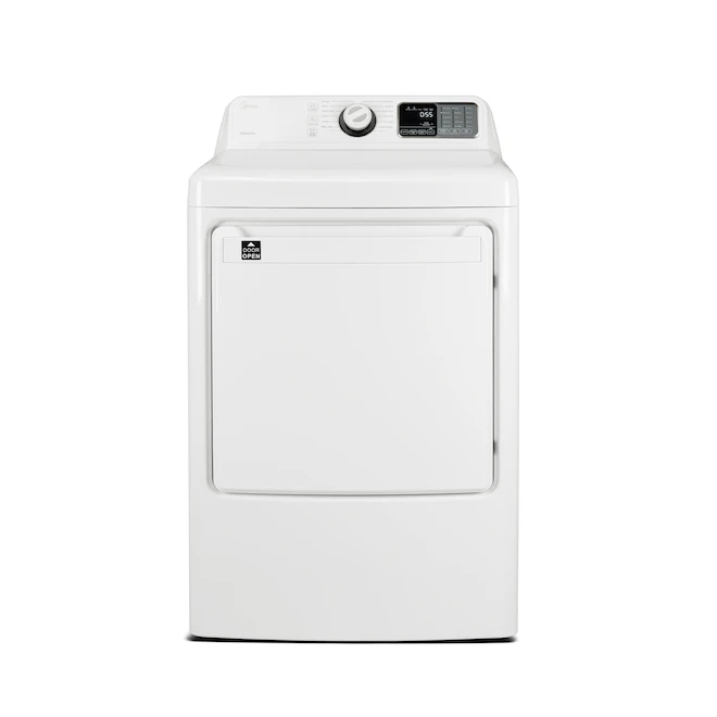 Sécheuse électrique Blanche 7,5 Pi³ Midea 3 Sécheuse électrique Blanche 7,5 Pi³ Midea