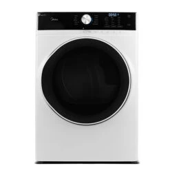 Sécheuse électrique à Chargement Frontal Midea, 8 Pi³, Blanche