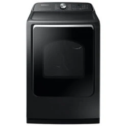 Sécheuse électrique Samsung De 7,4 Pi³ Avec Ventilation à Porte Réversible (inox Noir) Certifiée Energy Star