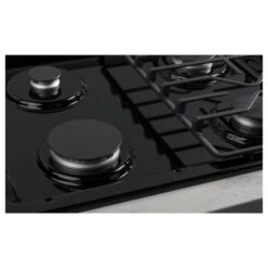 Plaque De Cuisson Encastrée GE Appliances à 4 Brûleurs, 30 Po, Noir -Appareils Électroménagers 23085728e L
