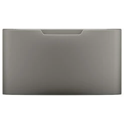 Socle GE Pour Laveuse Et Sécheuse, 16 Po X 27,9 Po, Nickel Satiné