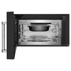 Four à Micro-ondes à Convection Avec Hotte Intégrée KitchenAid, 1000 W, 1,9 Pi³, Acier Inoxydable Noir -Appareils Électroménagers 30005418b L