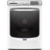 Laveuse Intelligente 14 Cycles à Chargement Frontal Maytag, 27 Po, 5,8 Pi³, Blanc -Appareils Électroménagers 30005847 L