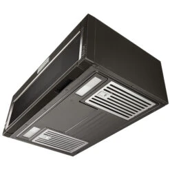 Four à Micro-ondes Encastrable à Profil Bas KitchenAid, Acier Inoxydable Noir, 1000 Watts, 500 PCM, DEL -Appareils Électroménagers 30005982c L