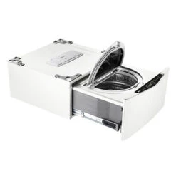 Laveuse-piédestal SideKick Par LG, Haute Efficacité, 1,1 Pi³, Blanc
