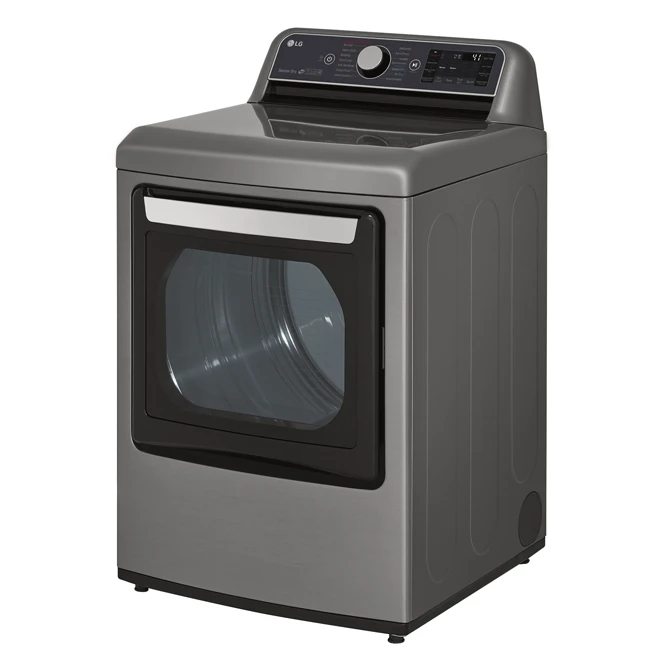 Sécheuse électrique Avec TurboSteam De LG, 7,3 Pi³, Acier Inoxydable 4 Sécheuse électrique Avec TurboSteam De LG, 7,3 Pi³, Acier Inoxydable – Image 2