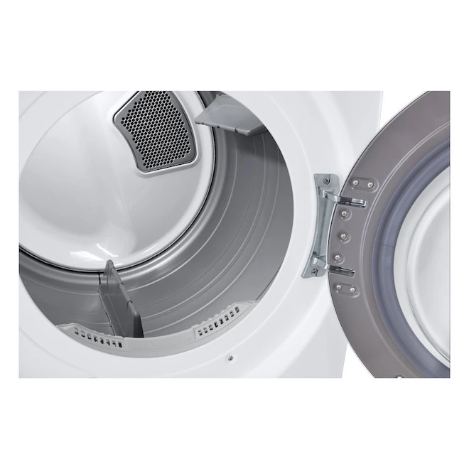 Sécheuse électrique LG De 7,4 Pi³ à Porte Latérale Réversible, Superposable (blanc) Certifiée ENERGY STAR 6 Sécheuse électrique LG De 7,4 Pi³ à Porte Latérale Réversible, Superposable (blanc) Certifiée ENERGY STAR – Image 4