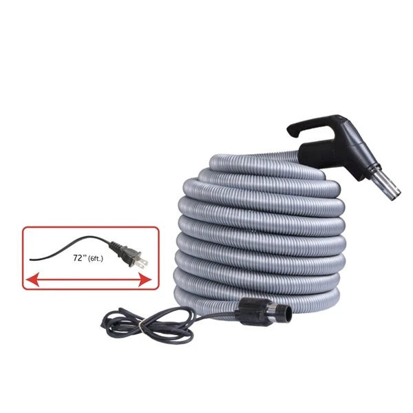 Boyau D'aspirateur Central Haut-voltage De Nadair, 30 Pi 3 Boyau D'aspirateur Central Haut-voltage De Nadair, 30 Pi