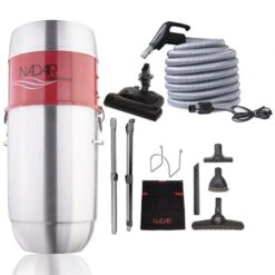 Système D'aspirateur Central Avec Ens. Accessoires électriques De Nadair