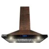 Hotte Convertible Pour îlot De 36 Po En Cuivre Repoussé De AKDY -Appareils Électroménagers 330795485 MainImage 001 l