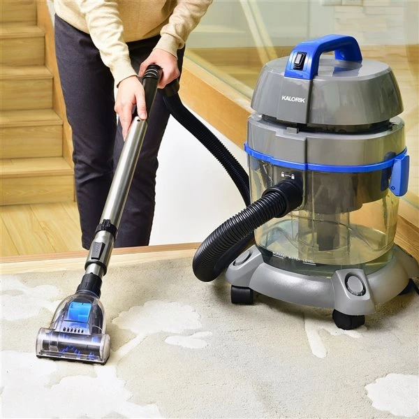 Aspirateur à Filtration Par Eau Avec Brosse Pour Animal Domestique De Kalorik Home, Gris 7 Aspirateur à Filtration Par Eau Avec Brosse Pour Animal Domestique De Kalorik Home, Gris – Image 5