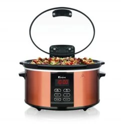 Mijoteuse Ovale Programmable De 6 L Au Fini Cuivré Euro Cuisine 8 Mijoteuse Ovale Programmable De 6 L Au Fini Cuivré Euro Cuisine -Appareils Électroménagers 330879708 AlternateImage1 l