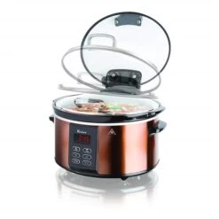 Mijoteuse Ovale Programmable De 6 L Au Fini Cuivré Euro Cuisine 9 Mijoteuse Ovale Programmable De 6 L Au Fini Cuivré Euro Cuisine -Appareils Électroménagers 330879708 AlternateImage2 l